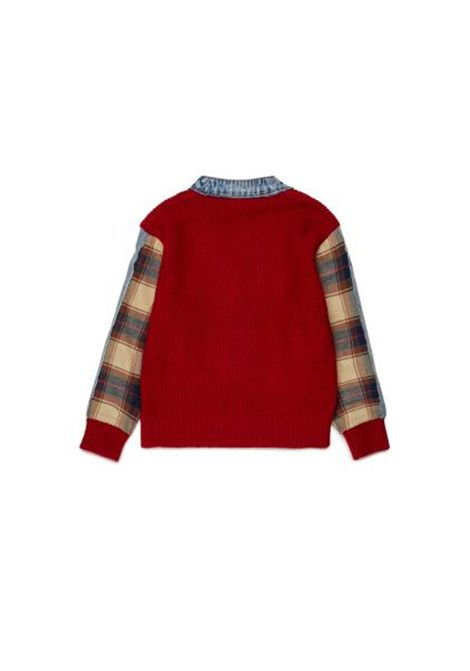 Cardigan con inserti DSQUARED2 JUNIOR | DQ3407 D0AJCDQ452